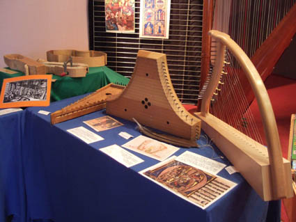 harpe et psaltérions