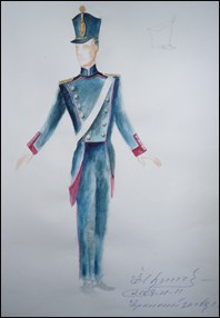 Costume de brigadier